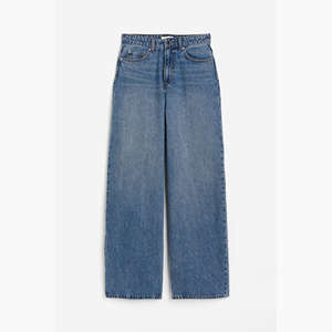 Pantalones vaqueros anchos y recortados al por mayor, pantalones vaqueros sexis ajustados de cintura alta de talla grande para mujer - Product Image 5