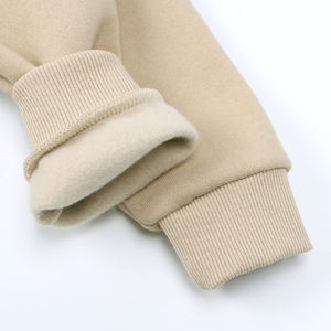 เสื้อกันหนาวมีฮู้ดสำหรับเด็ก,ชุดวอร์มผ้าฝ้ายขนแกะแบบสวมศีรษะสำหรับเด็กขนาดใหญ่สำหรับผู้ใหญ่ - Product Image 2