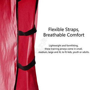 Liso teñido hecho en el mejor material Chaleco de entrenamiento Ropa de entrenamiento Chaleco de entrenamiento de alta calidad - Product Image 5