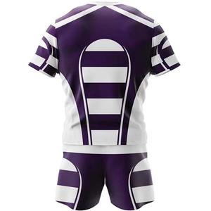 Ensemble d'uniformes de rugby pour hommes Chemise de rugby en vrac sublimée et personnalisée Maillot de l'équipe de rugby Uniforme en vente complète Prix 2025 - Product Image 3