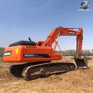 Excavadora Usada Doosan DH300 de 30 Toneladas con Cucharón de 1.4m³, Marca Coreana Original, Excavadora de Construcción Grande sobre Orugas, Bajo Número de Horas, Certificación CE - Product Image 2