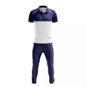 ชุดยูนิฟอร์มคริกเก็ตน้ำหนักเบามีสไตล์เสื้อผ้าสวมใส่สบายสำหรับนักฝึกซ้อมผู้เล่นทีมมืออาชีพ - Product Image 1