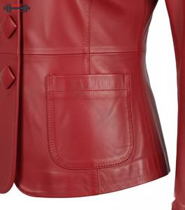 Chaqueta Bomber de Piel de Oveja 100% Genuina con Diseño Personalizado para Mujer, Estilo Moderno para la Temporada de Invierno 2025 - Product Image 6