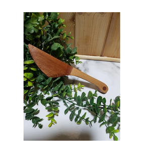 Royal look Wood Cake Mantequilla Cuchillo Esparcidor Mermelada Queso Espátula Mango largo Diseño creativo para la venta - Product Image 1
