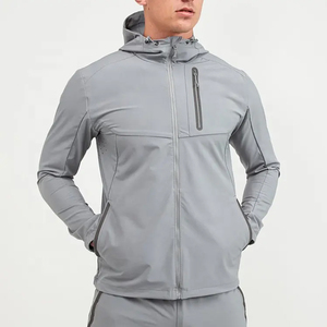Chaqueta cortavientos ligera para hombre-Chaqueta impermeable transpirable y resistente al agua con capucha para actividades al aire libre y ropa informal - Product Image 4