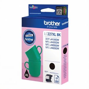 Cartouche d'encre Brother LC227XL BK noire à haut rendement pour imprimantes DCP J4120DW MFC J4420DW J4620W J4630W - Product Image 2