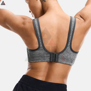 Sujetador Deportivo de Yoga para Mujer, Transpirable, de Alta Calidad, con Logotipo Frontal, Sin Costuras, Sin Tirantes, Soporte Medio, Más Vendido - Product Image 5