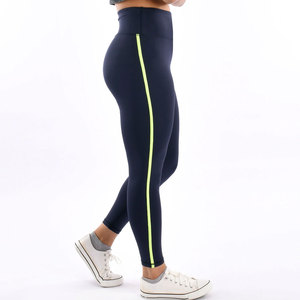 2024 High Waisted <b>Tummy</b> <b>Control</b> Breathable Exercise Leggings Fitness Buttery Soft Fabric Custom Logo Leggings With Pockets - Product Image 2