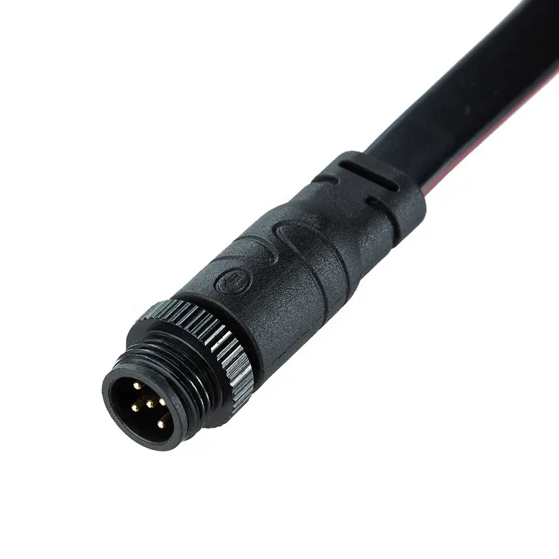 OME/ODMM18 waterproof connector 2 3 4 core wire terminal block plug power supply quick male and female butt plug for LED