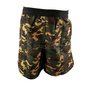 Pantalones cortos MMA de último diseño, pantalones cortos MMA hechos de poliéster, pantalones cortos MMA de material duradero ligero - Product Image 3
