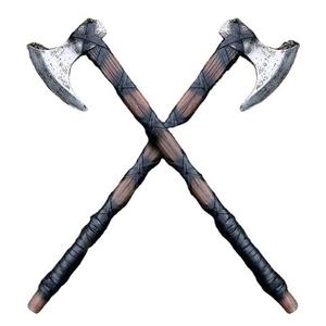 2025 vente en gros Offre Spéciale haute qualité personnalisé à la main Viking hache avec gaine en cuir acier Viking hache Pizza Cutter bois hache - Product Image 1