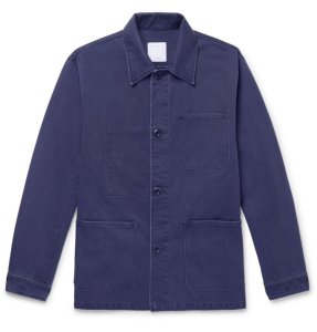 Veste de travail personnalisée de haute qualité pour hommes 100% sergé coton manches longues boutonné toile travail veste d'hiver pour hommes - Product Image 1