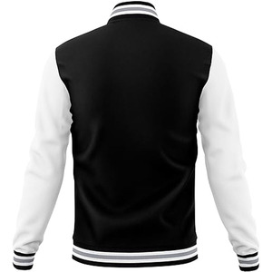 Chaqueta bordada con letras en blanco de alta calidad, precio al por mayor, producto totalmente personalizado, logotipo aduanero subido por Dress Sports - Product Image 4