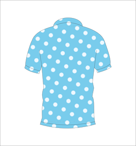 เสื้อโปโลผู้ชายลายจุด แขนสั้น เสื้อโปโลสำหรับตีกอล์ฟ เสื้อโปโลแบบสวมใส่สบายสำหรับเล่นกีฬา - Product Image 5