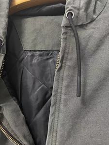 High Quality Vintage Washed Zip up Hooded <b>Jacket</b> Mens <b>Thick</b> <b>Fleece</b> Hoodie Luxury Retro Streetwear Hoodies - Product Image 3