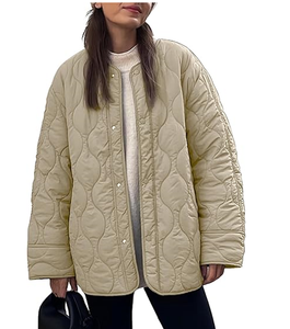 Women Puffer <b>Jacket</b> Lightweight Winter Warm <b>Jackets</b> Quilted Hoodie Water Resistant Zip Up Insulated Puffy Coat - Product Image 4