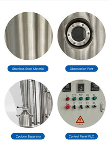 Machine de séchage par pulvérisation centrifuge à grande échelle Machine de séchage par pulvérisation de lait en poudre industriel - Product Image 5