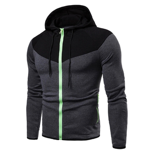 Sweat-shirt à capuche surdimensionné décontracté pour hommes Hiver Streetwear Haut confortable avec poche zippée pour l'automne - Product Image 1