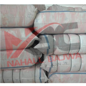 Guantes de trabajo de seguridad de punto de algodón y nailon blanco, 2023 - Product Image 6