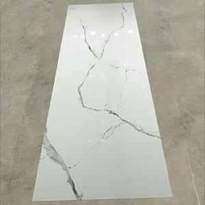 Conception magnétique de carreaux de porcelaine émaillés polis 120x320cm Surface lisse brillante pour couloir et salon - Product Image 2