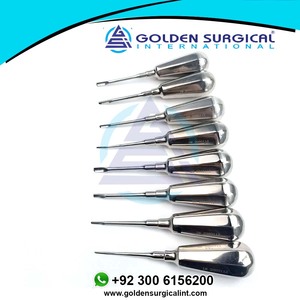 Lift de Luxación Dental, Elevador de Raíz Curvo, Micro Instrumentos Dentiton Semimínimamente Invasivos, Destornillador Quirúrgico Sin Revestimiento - Product Image 3