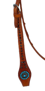 ชุดหูฟังหนังม้าถักแบบล้ำสมัยสไตล์ตะวันตก - Product Image 4