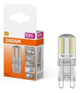 Lámpara LED G9 2,6W 4000K 320Lm (Osram 4058075432369) - Product Image 1
