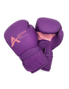 Guantes de boxeo con logotipo personalizado al por mayor de alta calidad, Material de PU de cuero genuino para entrenamiento de Muay Thai para clubes de gimnasio - Product Image 5