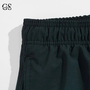 Shorts de sport décontractés pour hommes, couleur dégradée, séchage rapide, respirants, avec cordon de serrage, poches, taille élastique, bermudas tissés - Product Image 4
