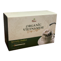 Café en sachet de fabrication vietnamienne, spécialités Arabica et Robusta, naturel, parfumé, goût intense, café frais, prêt à l'exportation