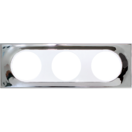 COMETE Interrupteurs muraux à miroir à plaque à 3 positions Design élégant de miroir pour la décoration intérieure - Product Image 1