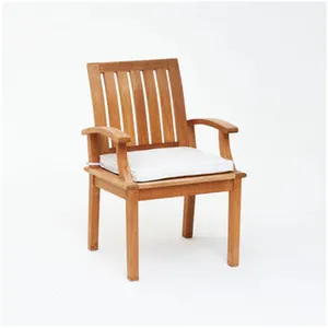 FLORIDA otel tik kol sandalye veranda için açık-dış mekan mobilyası veya TEAK bahçe mobilyaları endonezya yapılan