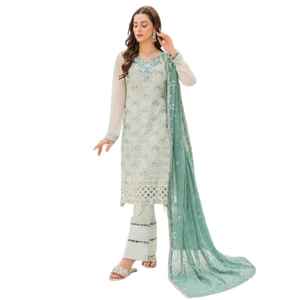 ชุดสูททรงเอ-ไลน์ยาวถึงพื้นทันสมัยมาใหม่สำหรับงานปักเลื่อมและงานปาร์ตี้ - Product Image 1