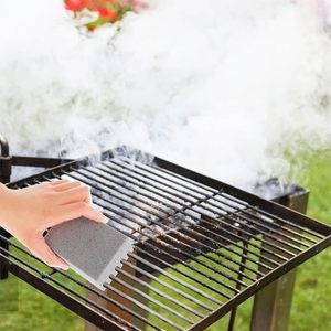 4 grigliate per uso domestico per la pulizia di pietre pomice 10x7x4 cm efficaci nella rimozione di avanzi e grasso di cibo - Product Image 3