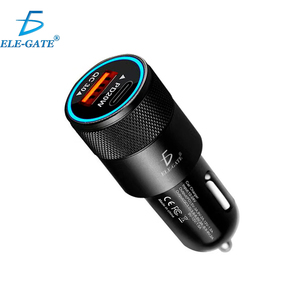 Caricabatterie USB per Auto QC3.0+PD Tipo C a Ricarica Rapida, 12-24v, Tipo Accendisigari - Product Image 1