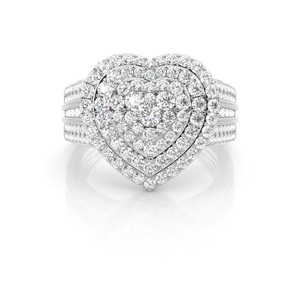 कारखाने की कीमत महिला की सगाई, माइक्रो-स्वरूत फैशन डायमंड वेडिंग बैंड फिंगर रिंग महिला के लिए सेट - Product Image 1