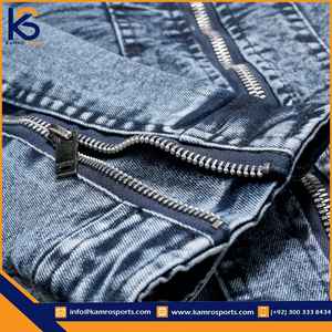 Veste jeans d'hiver OEM pour hommes, veste en jean pour hommes, nouveau modèle bon marché, vestes en jean pour hommes - Product Image 5