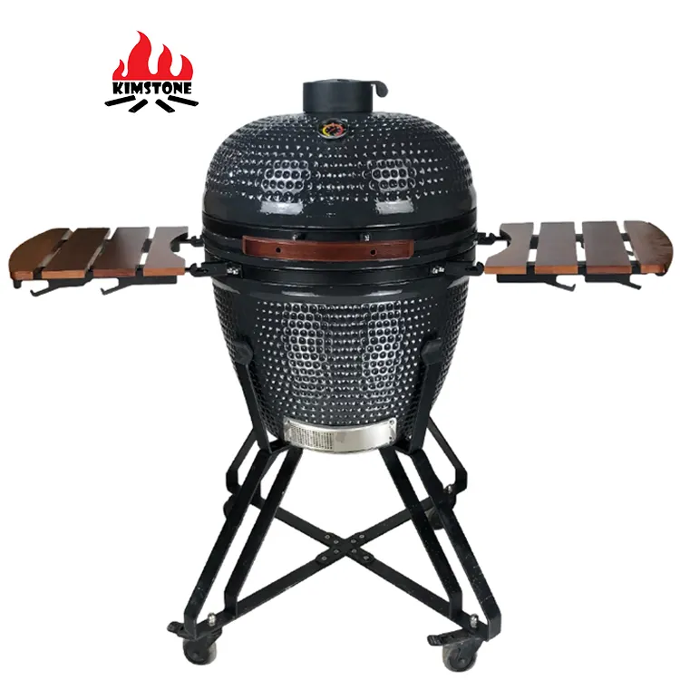 Kimstone attractive and durable Innovative 23.5 Inch smoker EGG kamado dainty built-in ovens outdoor kitchen set
