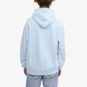 Venta al por mayor de alta calidad en relieve personalizado en blanco completo Zip Up Hoodie Heavy Fleece Oversized Heavyweight Hoodies para hombres - Product Image 6