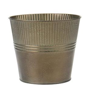 Macetas decorativas para jardín de gran venta, macetas circulares ecológicas con acabado esmaltado de hierro, maceta de jardín para el hogar personalizable - Product Image 4