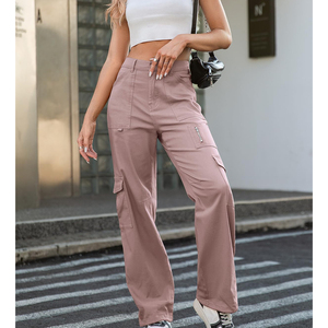 Venta caliente nuevo diseño invierno moda liso Casual suelto cordón Streetwear cómodo transpirable ecológico 100% algodón - Product Image 3