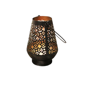 Porte-bougie de forme carrée au design unique, en marbre et en métal, vaisselle, porte-bougie chauffe-plat par Home Arts - Product Image 2