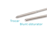 Instrument chirurgical vétérinaire en acier inoxydable pour arthroscopie rigide médicale/ent, gaine d'endoscopie, obturateur, trocart, genou, cheval, chien