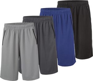 Short de sport décontracté pour hommes, coupe sèche, 100% coton, pantalon de course, taille élastique, motif solide, résistant à la sueur - Product Image 1