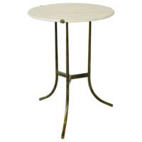 Table basse ronde en fer et marbre, petite table d'appoint, table d'appoint antique moderne, table de cocktail, mobilier décoratif, vente en gros