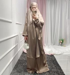 Abaya longue pour femmes musulmanes, robe élégante de Dubaï, polyester respirant, léger, mode extérieure, vêtements de prière, meilleure qualité - Product Image 6