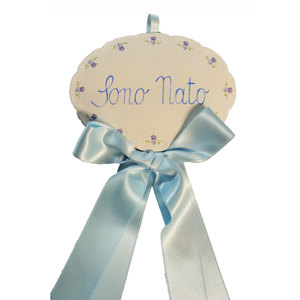Cocarde de Flores de Cerámica Estilo Shabby Chic para Decoración de Bodas - Product Image 2