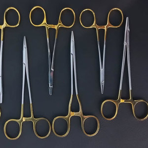Juego de portaagujas de marca alemana de acero inoxidable de alta calidad de 4 piezas de instrumentos quirúrgicos de acero inoxidable alemán de alta calidad - Product Image 2