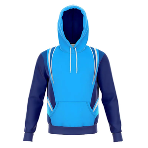 Sweat-shirts à capuche pour hommes en polyester/coton, impression numérique, broderie, coupe-vent, respirant, tendance printemps, vente chaude - Product Image 3