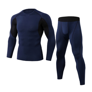 XL Size Custom Designed Fitness Tracksuit Good Quality Compression Elastic Waist Plain Style Sublimation Printing for Autumn - Product Image 4